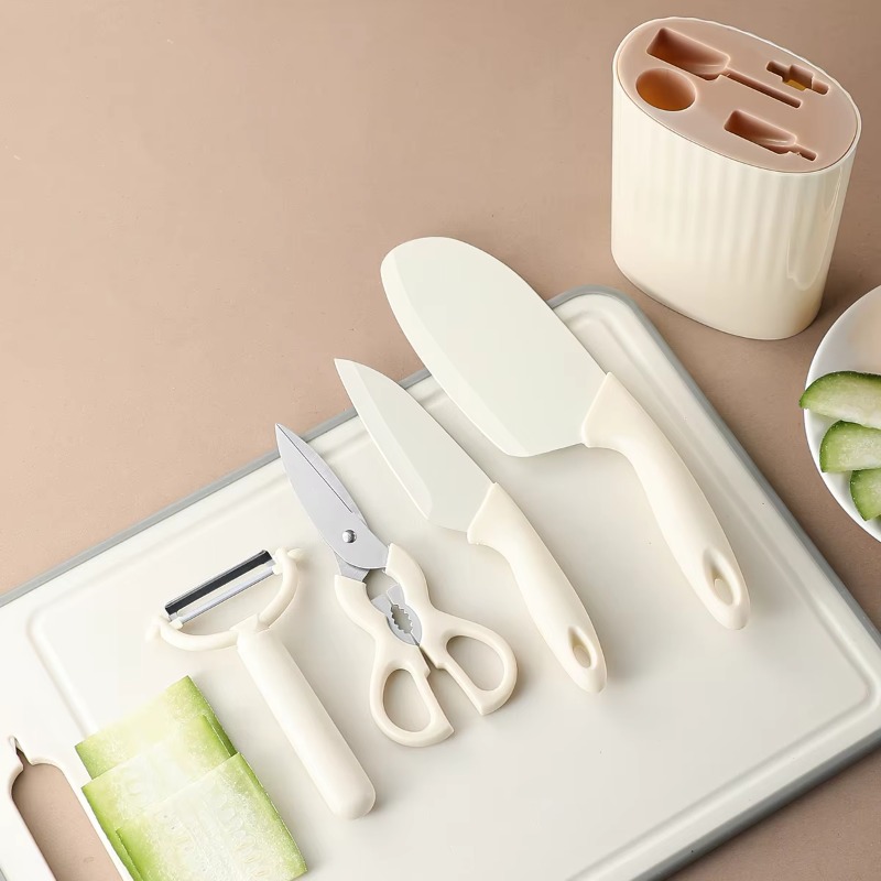 Baby Food Scissors - Set 5 alat dapur kecil, terbuat