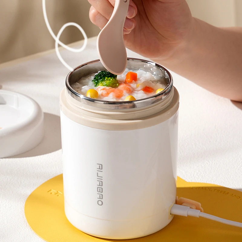 Baby Food Warmer - Kotak makan siang elektrik USB 600ML,