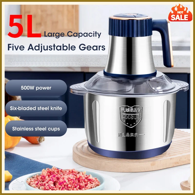 Penggiling Daging Elektrik 5L  - Baby Food Vegetables ulasan dan harga