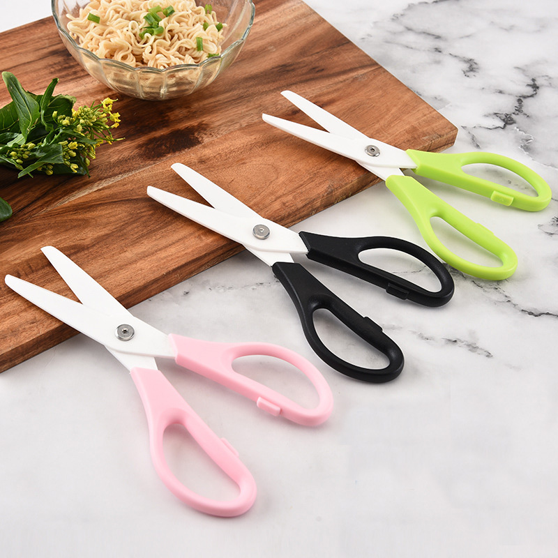 Gunting Pisau Tajam Keramik Zi - Baby Food Scissors ulasan dan harga