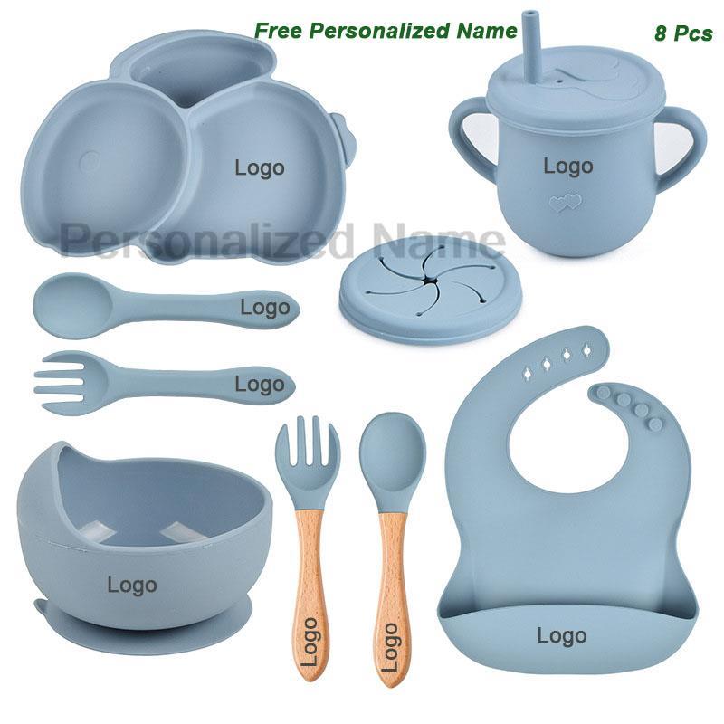 Gratis Nama Pribadi Set Piring - Baby Food Menu ulasan dan harga