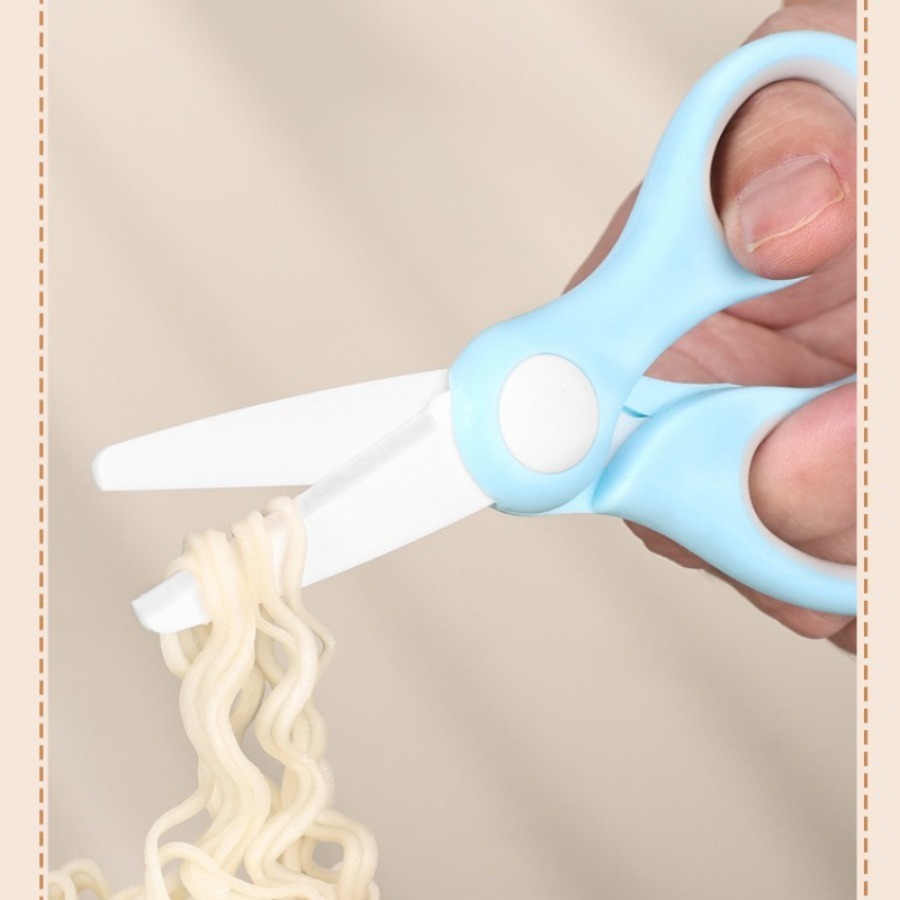 Gunting makanan dengan ketahan - Baby Food Scissors ulasan dan harga