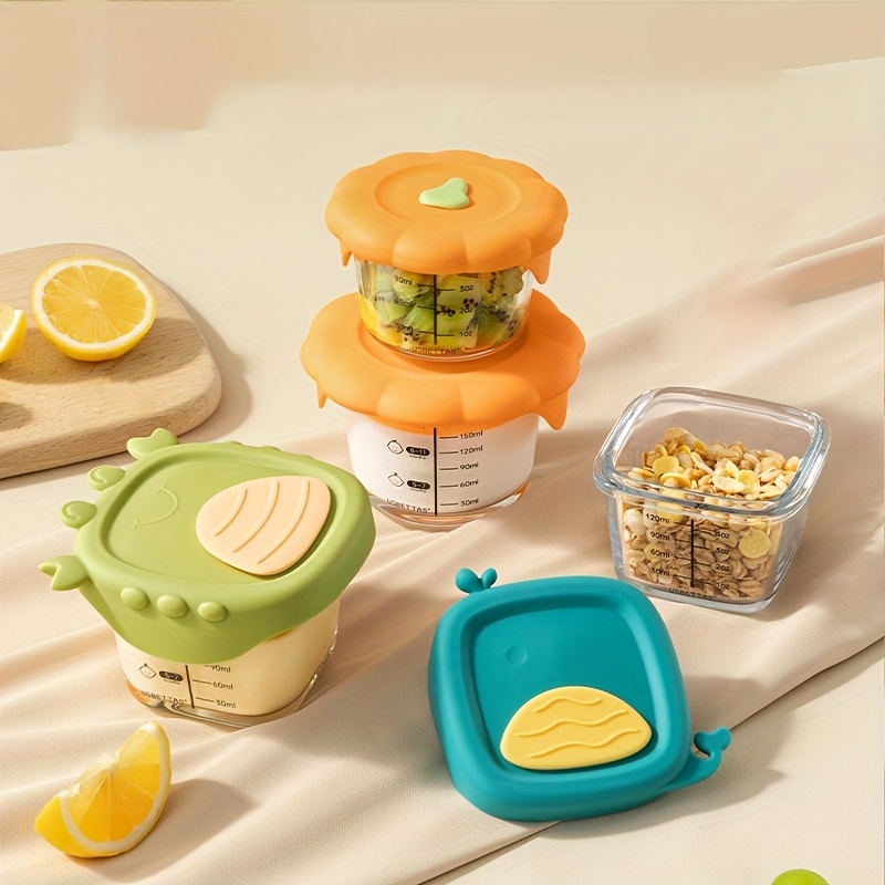 Wadah Makanan Bayi Kaca 120/18 - Baby Food Jars With Lids ulasan dan harga