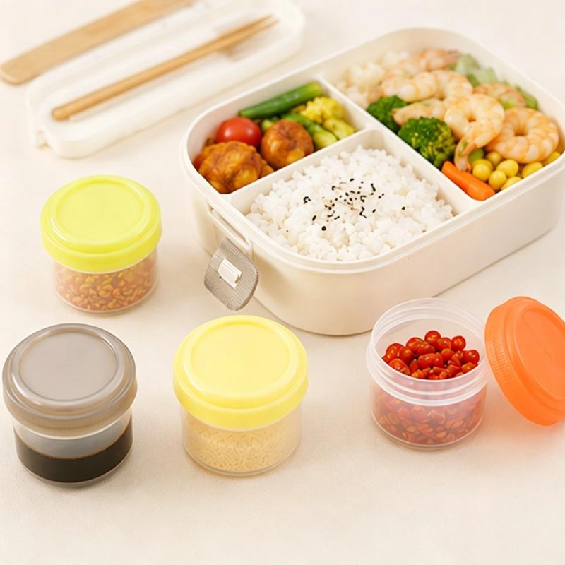 4 Buah Wadah Makanan Mini PP y - Baby Food Jars With Lids ulasan dan harga